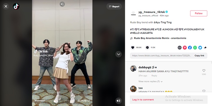 Joget Koplo dengan Yoon Jae Hyuk dan Jihoon TREASURE