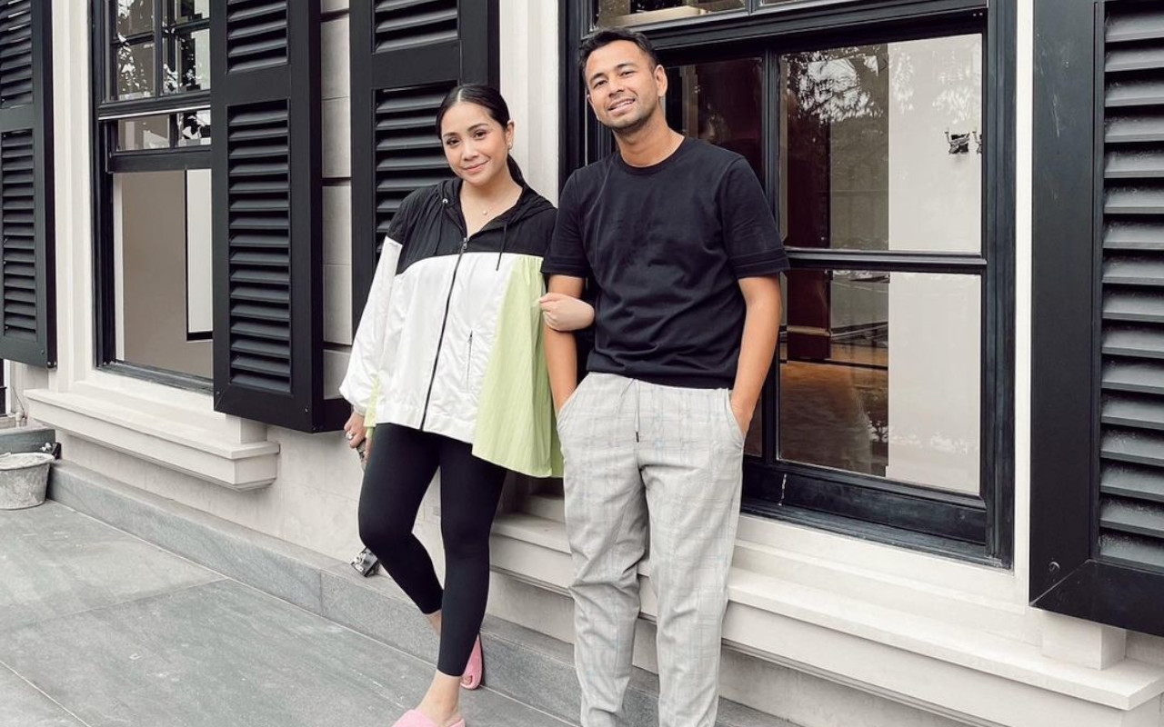 Raffi Ahmad Kesengsem Lihat Nagita Slavina Cantik Berhijab