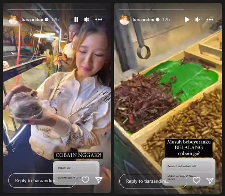 Tiara Andini Tunjukkan Musuh Bebuyutan Saat di Thailand