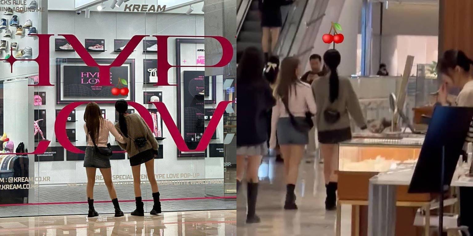 penampilan Soojin eks (G)I-DLE ketika di mal