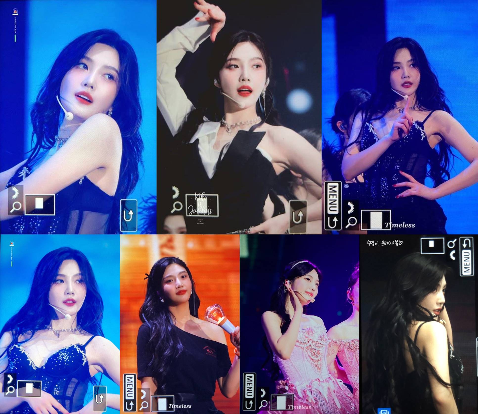 Visual Joy Red Velvet di konser \