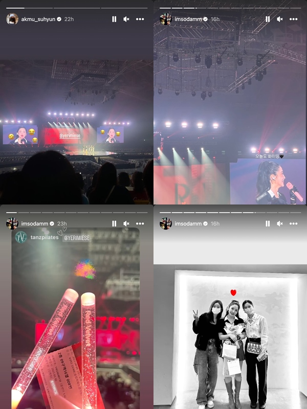 MemberNCT-SHINee Hingga Park So Dam Cs Ikut Beri Dukungan di Konser Red Velvet