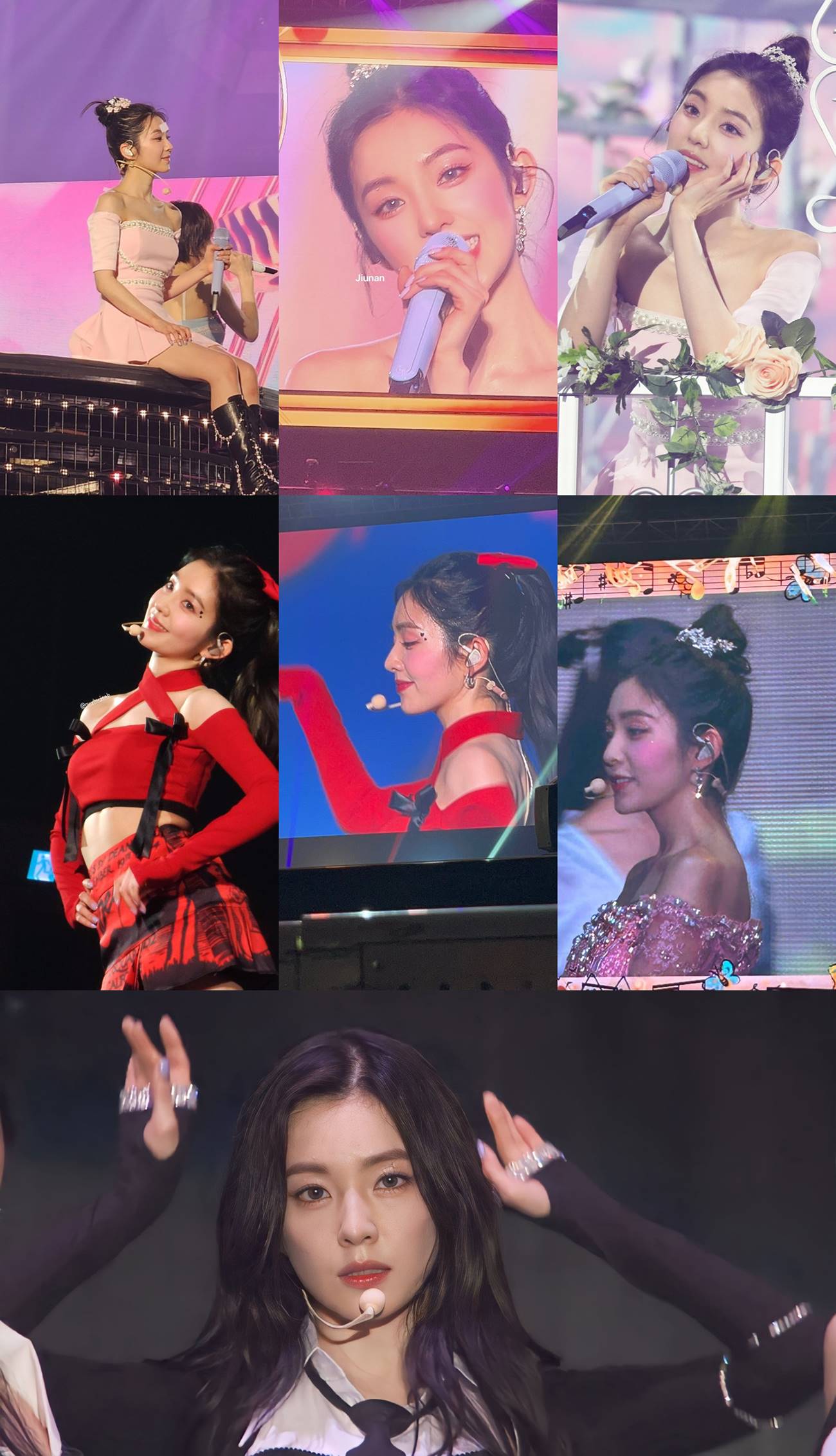 Foto-foto Irene Red Velvet selama konser menjadi sorotan