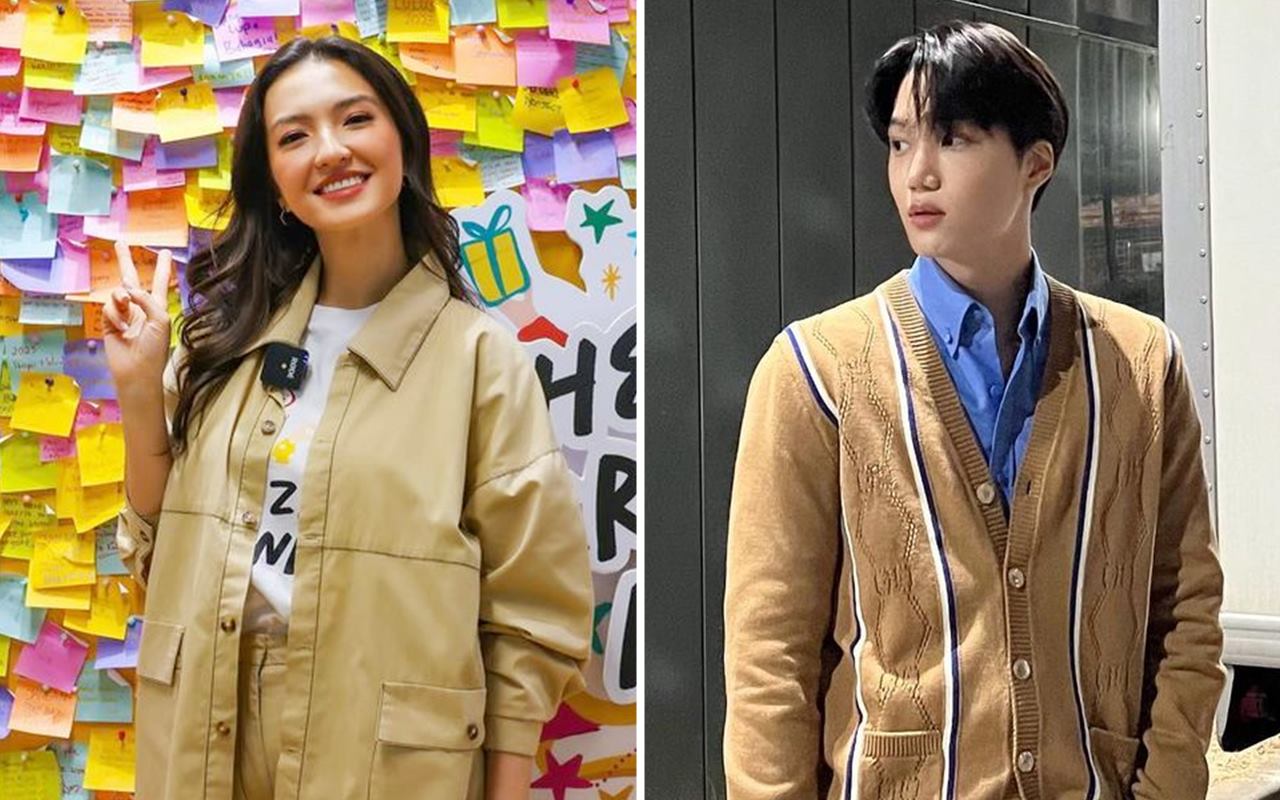 Raline Shah dan Kai EXO Kompakan Menjelma Jadi Barbie Berambut Pirang