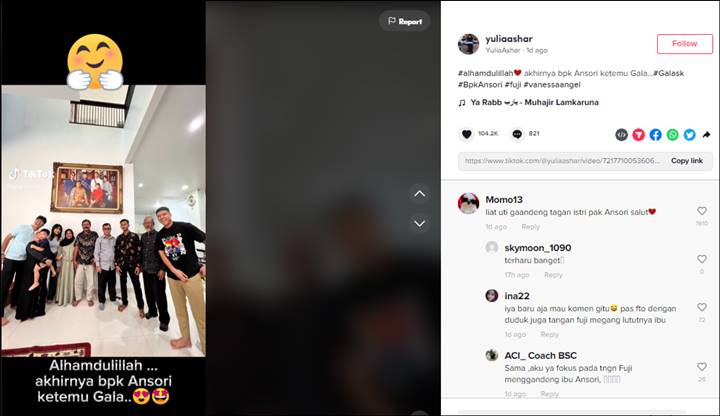 H Faisal Beri Tanda Terima Kasih Ke Pak Ansori, Attitude Fuji An Bikin Salut - Topik Pagi