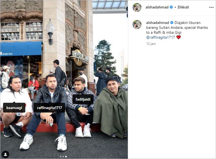 Alshad Ahmad Baru Pamer Momen di Jepang, Sikap Sat Set Tiara Andini Jadi Perbincangan