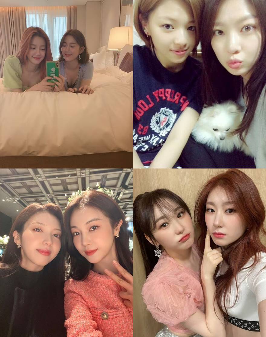 Momen para selebriti wanita kakak dan adik kandung