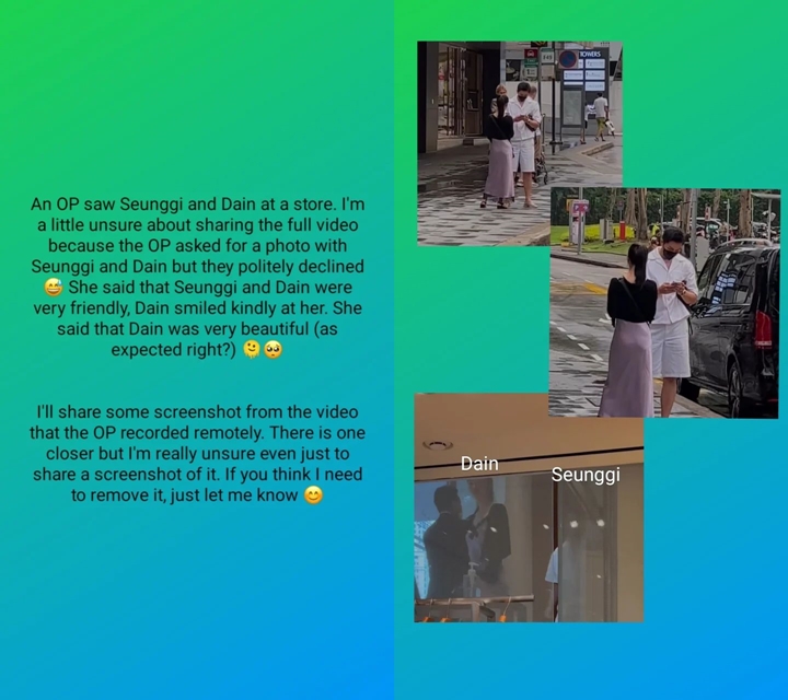 Lee Seung Gi & Lee Da In Kepergok di Singapura Usai Menikah