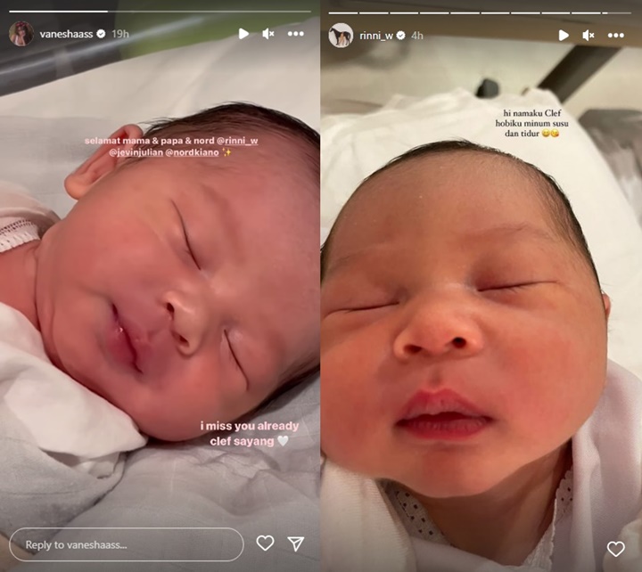 Vanesha Prescilla Kagumi Ketampanan Anak Kedua Rini Wulandari, Nama Unik Disorot