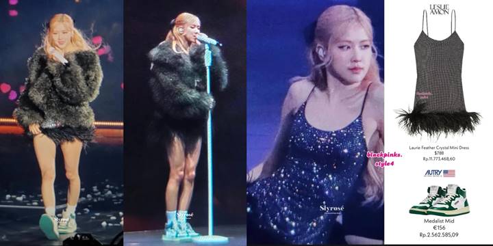 Rose BLACKPINK Pakai Sepatu Kesayangan di Konser Auto Picu Perdebatan