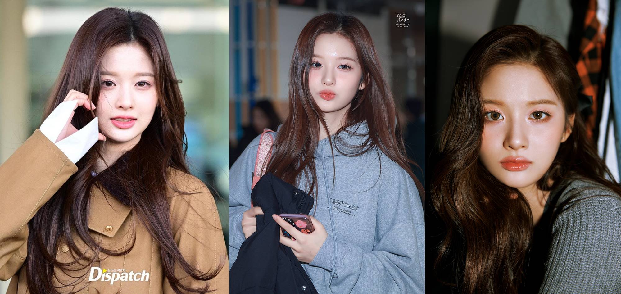 Sullyoon NMIXX tanpa double eyelid buatan
