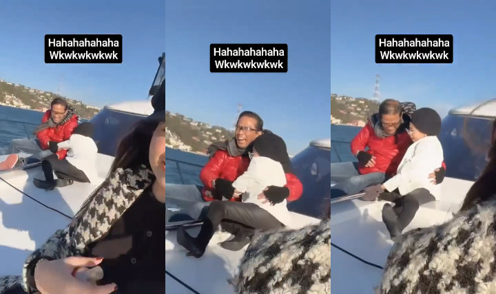 Kehebohan Saat Naik Kapal