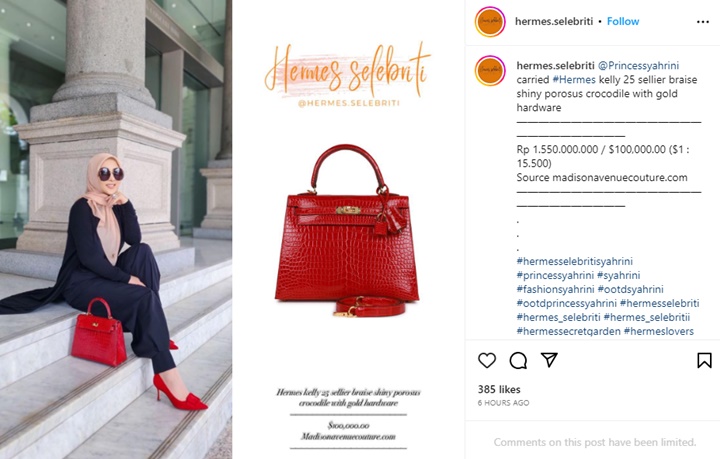 Adu Gaya Syahrini dan Nagita Slavina Kembaran Tas Seharga Rp1,5 M, Siapa Lebih Kece?