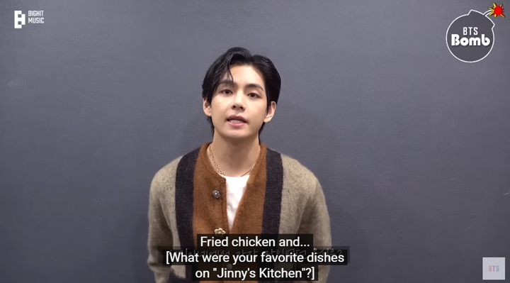 Gugup Saat Syuting, V BTS Ungkap Menu Favoritnya di \'Jinny\'s Kitchen\'