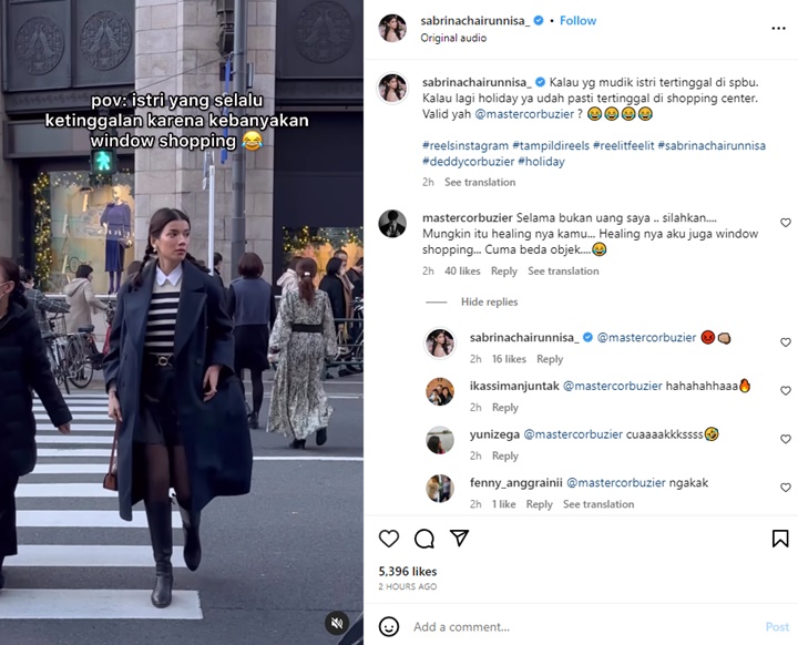 Deddy Corbuzier Bebaskan Sabrina Chairunnisa Belanja Sampai Gumoh, Alasannya Membagongkan