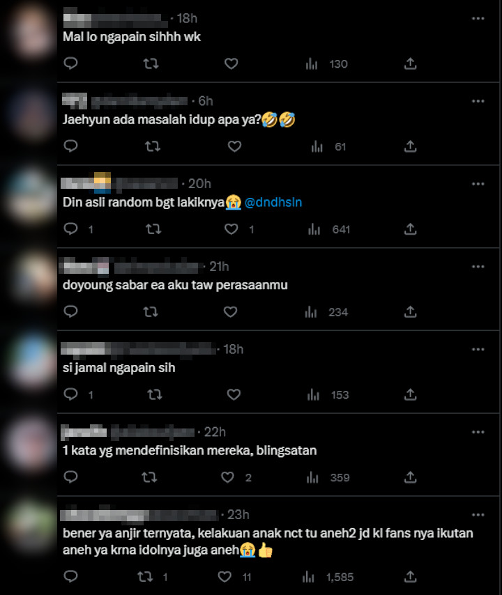 Tingkah Random Jaehyun NCT 127 Jadi Tertawaan Fans, Selama Ini Ketutup Wajah Ganteng