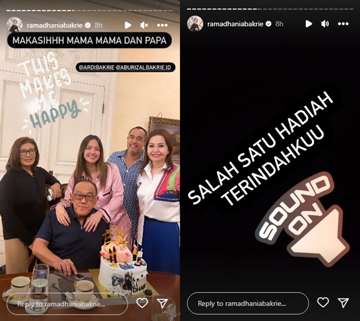 Rayakan Ultah ke-33, Nia Ramadhani Pamer Kado Terindah dari Orang Spesial