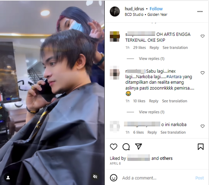 Hud Filbert Diduga Terciduk Kasus Narkoba, Visual Ganteng Bikin Salfok