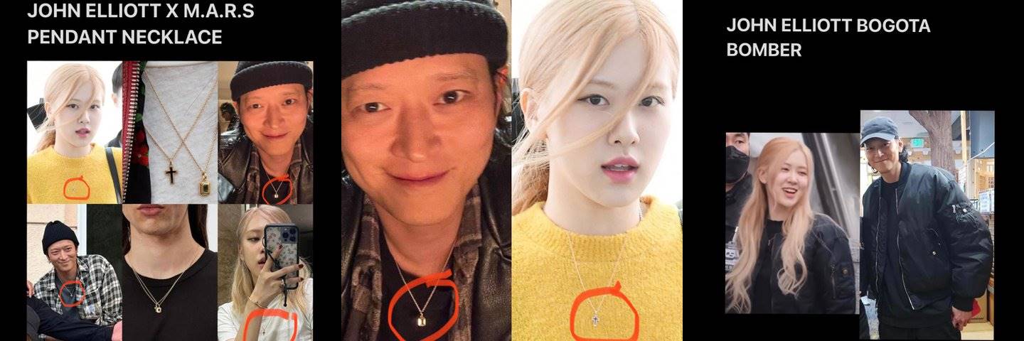 Rose BLACKPINK dan Kang Dong Won disebut mempunyai barang-barang kembar