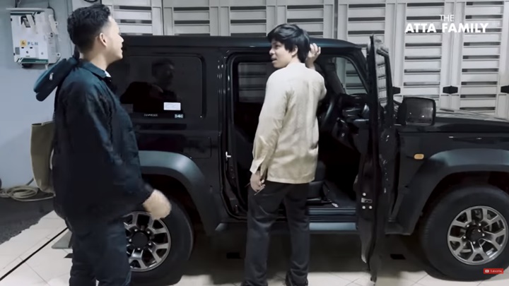 Atta Halilintar Syok Lihat Mobil Gagah nan Dikendarai Azriel Hermansyah OTW Jember