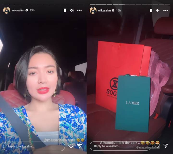 Wika Salim Todong THR Skincare, Pacar Ganteng: Belum Jadi Istri Udah Minta-Minta