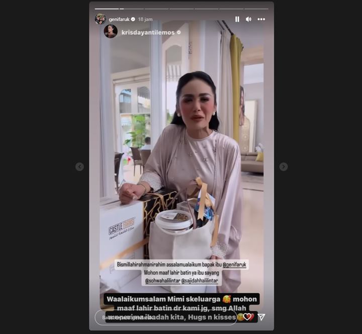 Terpisah Jarak, Ibunda Atta Halilintar Tunjukkan Perhatian ke Keluarga Ashanty dan Krisdayanti