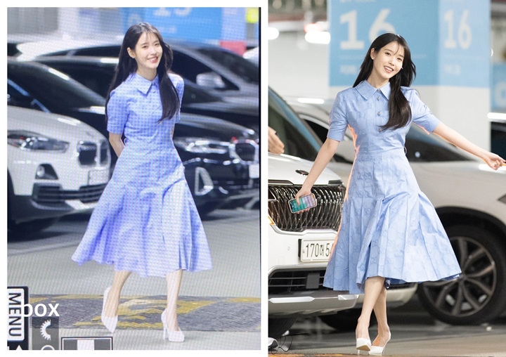 Senyuman IU Berangkat Kerja Dikaitkan Dengan Sang Pacar Lee Jong Suk