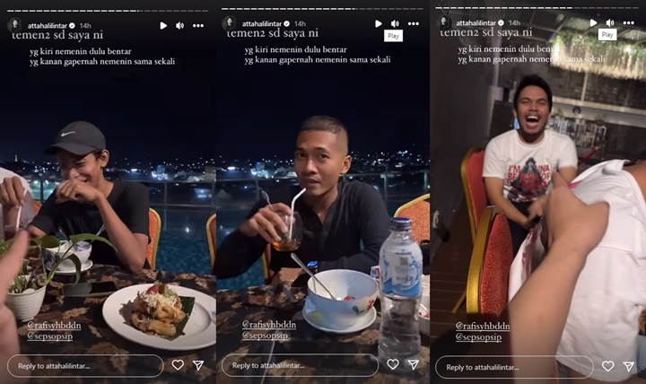 Atta Halilintar Reuni Bareng Teman SD, Sosok Crush nan Berakhir Ditikung Bikin Kepo