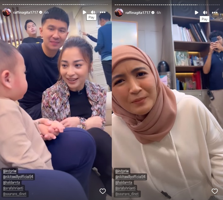 Nikita Willy Girang Dipanggil Rayyanza Cipung Kakak, Indra Priawan Ikutan Gemas