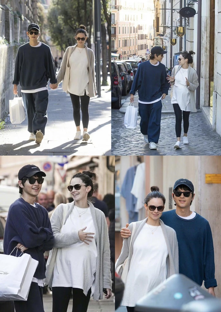 Beredar Foto Kencan Song Joong Ki dan Katy di Roma, Perut Buncit Sang Istri Kelihatan Jelas Beredar Foto Kencan Song Joong Ki dan Katy di Roma, Perut Buncit Sang Istri Kelihatan Jelas