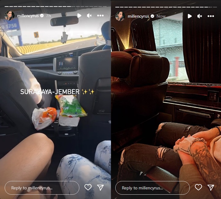 Millen Cyrus Boyong Pacar Bule Lebaran di Jember Bareng Keluarga Anang Hermansyah