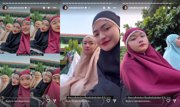 Nathalie Holscher Perdana Salat Idul Fitri Bareng Dua Adik Cantik yang Baru Mualaf Nathalie Holscher Perdana Salat Idul Fitri Bareng Dua Adik Cantik yang Baru Mualaf Nathalie Holscher Perdana Salat Idul Fitri Bareng Dua Adik Cantik yang Baru Mualaf