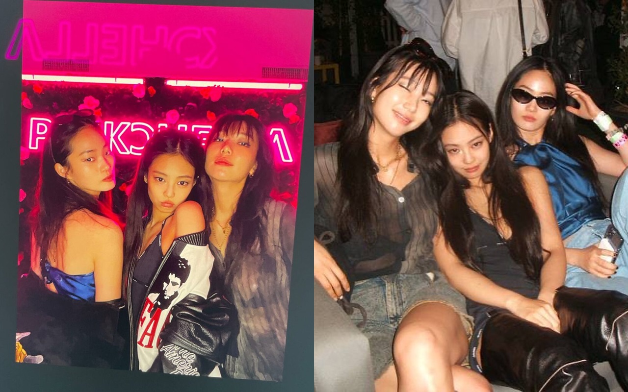 Jennie Hangout Bareng Model Top Korea Di Coachella
