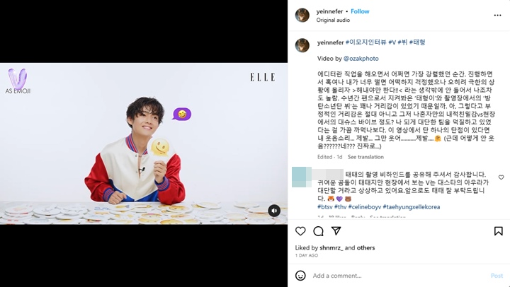 Gara-gara V BTS, Editor Elle Korea Nggak Bisa Berhenti Ngakak