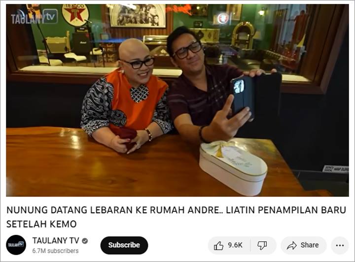 Nunung Bikin Pegawai Salon Nangis Saat Botakin Rambut di Tengah Perjuangan Lawan Kanker