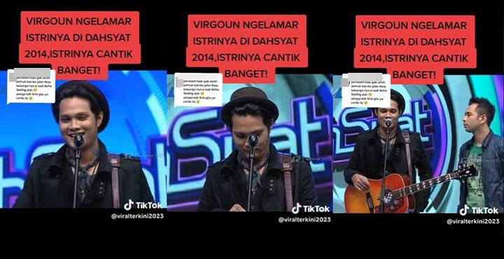 Ucapan Romantis Virgoun Saat Lamar Inara di Depan Umum Dikulik Lagi di Tengah Isu Selingkuh