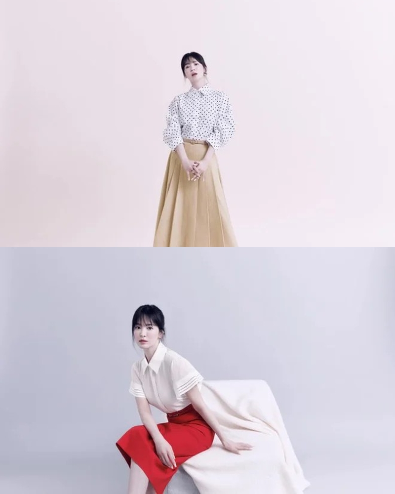 Bak Boneka Manekin, Aura Kecantikan Song Hye Kyo Bikin Kepincut di Foto Terbaru