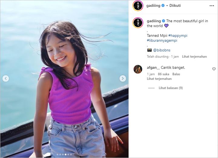 Gading Marten Pamer Gadis Tercantik, Rayyanza Sabar Saat Didorong Putra Zaskia Sungkar-Topik Pagi