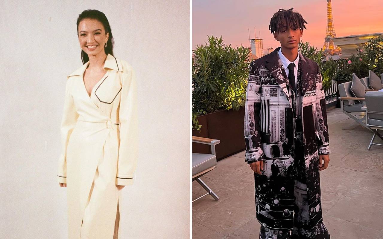 Raline Shah Tampil Badass Bareng Jaden Smith Di Event Fashion Ternama