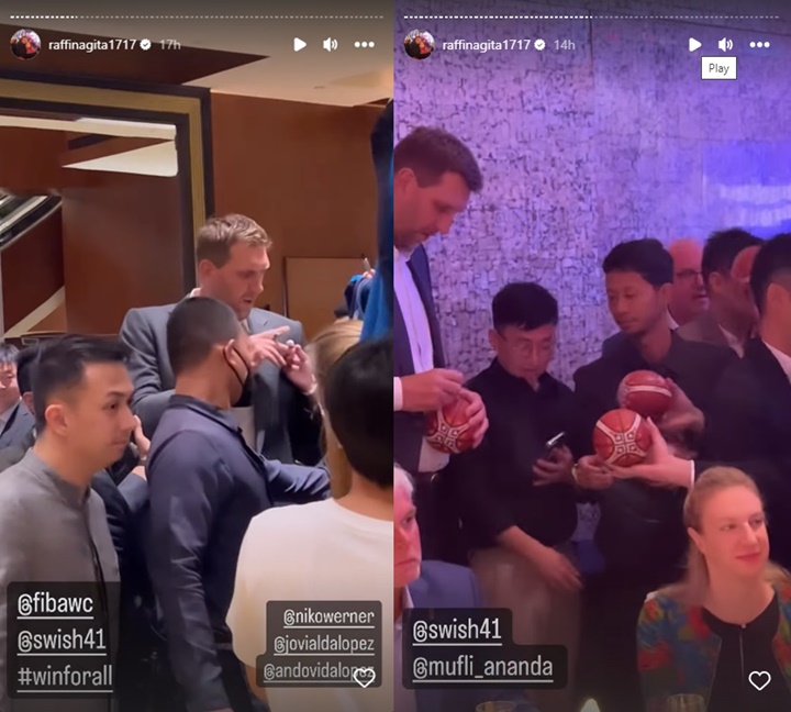 Suatu Pencapaian, Rayyanza Cipung Dapat Tandatangan Pebasket Legend Dirk Nowitzki