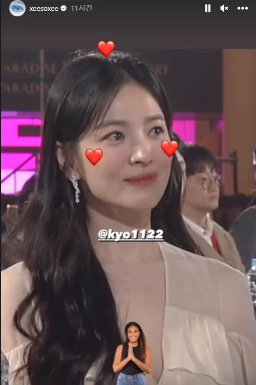 Bikin Tak Sabar Lihat Akting Bareng, Han So Hee Pamer Dukungan Manis untuk Kemenangan Song Hye Kyo