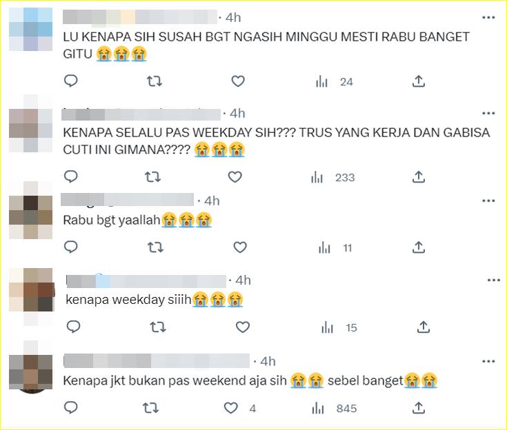 ppara penggemar memprotes karena konser TXT bukan di akhir pekan