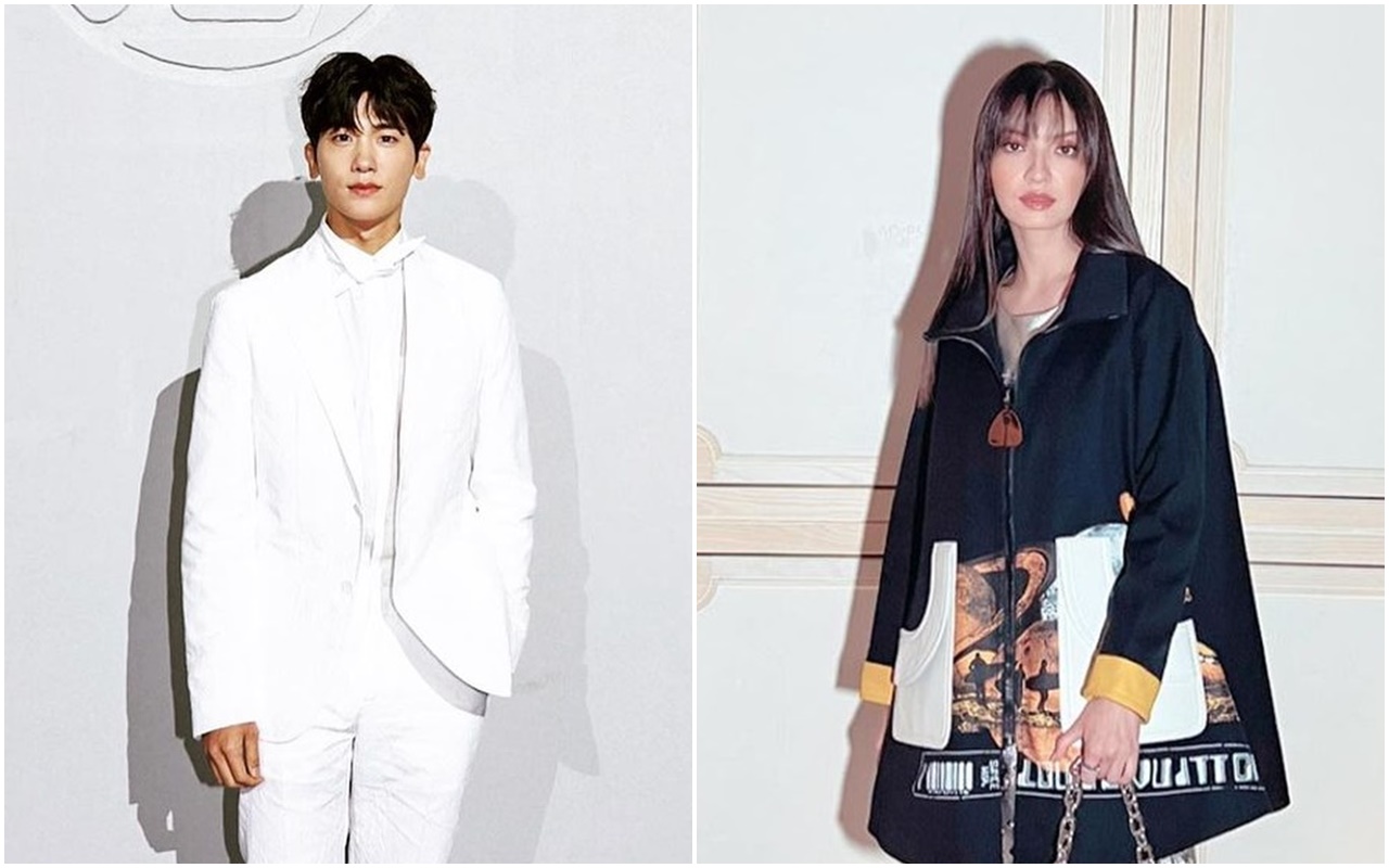 Debut di IG Park Hyung Sik, Raline Shah Bikin Iri Duduk Sebelahan di Event Louis Vuitton
