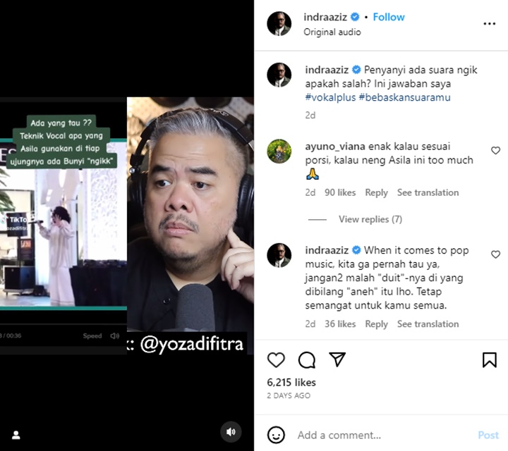 Teknik Nyanyi Asila Maisa Anak Ramzi Diejek Mirip Orang Cegukan, Vocal Coach Buka Suara