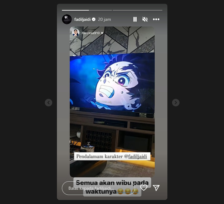 Rossa Terciduk Nonton Anime, Fadil Jaidi: Semua Akan Wibu Pada Waktunya Rossa Terciduk Nonton Anime, Fadil Jaidi: Semua Akan Wibu Pada Waktunya Rossa Terciduk Nonton Anime, Fadil Jaidi: Semua Akan Wibu Pada Waktunya