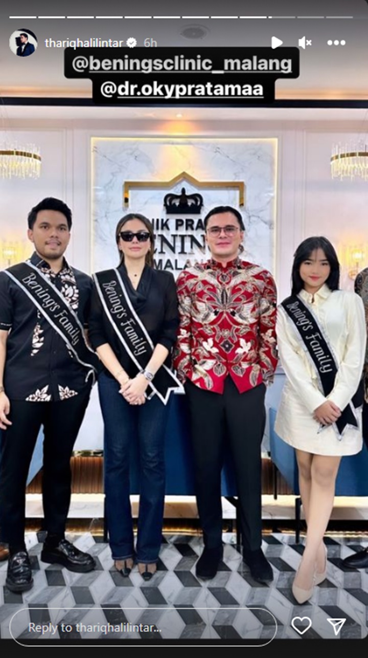 Foto Bareng Thariq Halilintar, Baju Transparan Nikita Mirzani Bikin Salfok