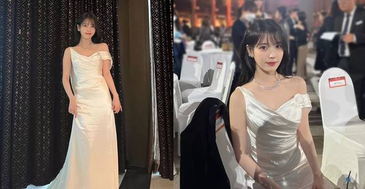Park Joon Hyung g.o.d Suruh IU Betulkan Tali Gaunnya Park Joon Hyung g.o.d Suruh IU Betulkan Tali Gaunnya