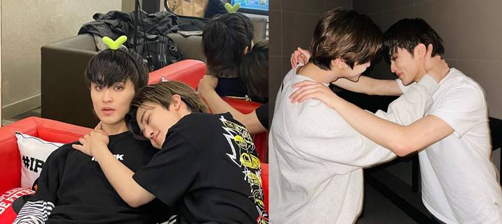 Jaemin dan Mark Lee NCT Dream Pose Mesra Hingga Dibilang Bak Couple Lagi Lovestagram