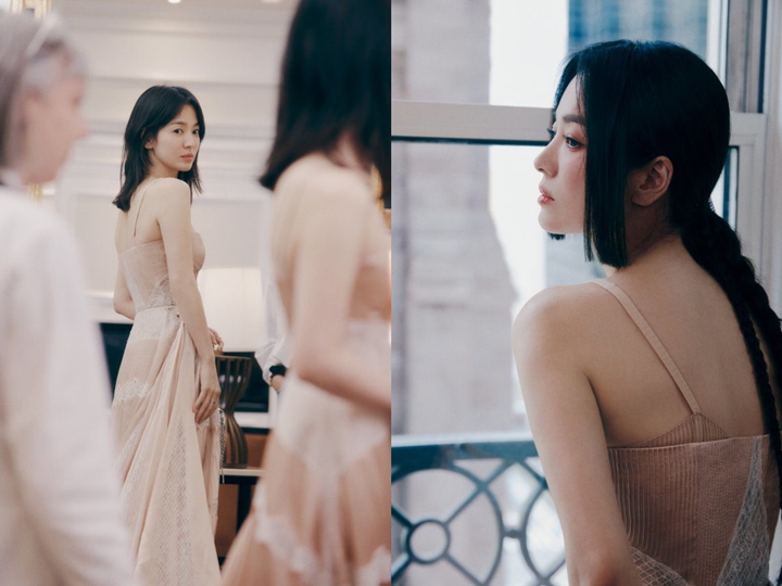 Penampilan Song Hye Kyo Beda Drastis Sebelum & Sesudah Dirias di Met Gala 2023