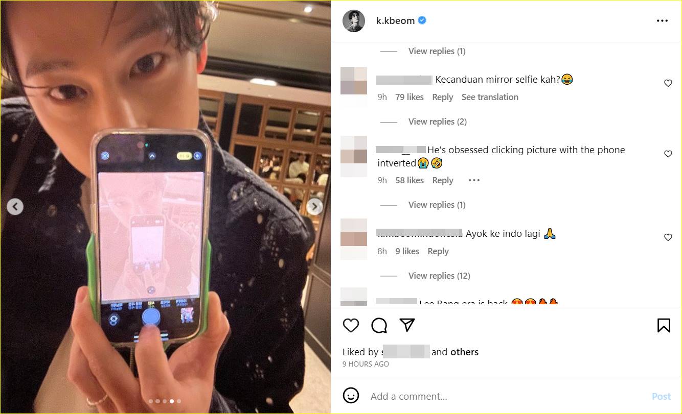 Kim Bum digoda ketagihan mirror selfie